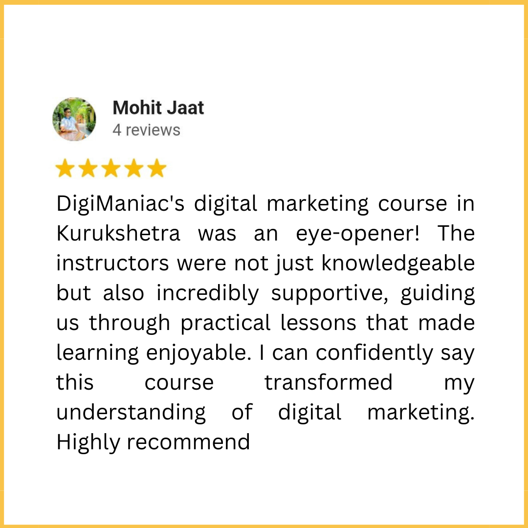 Digital Marketing Institute in Chandigarh