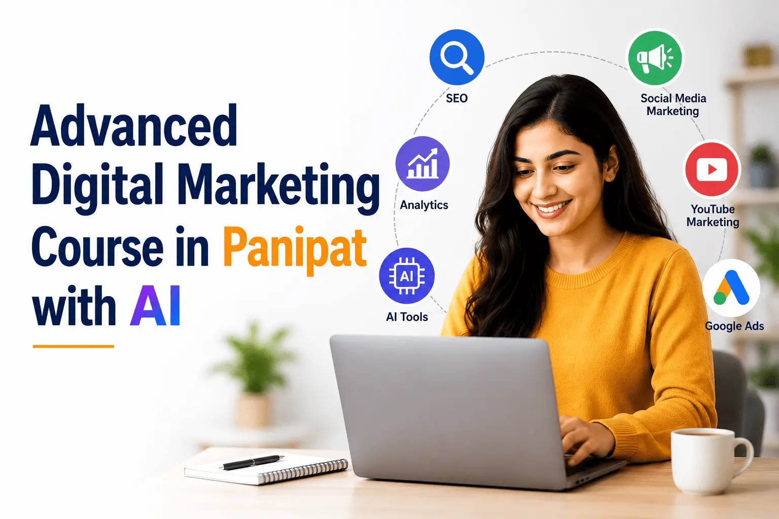 Advanced Digital Marketing Course in Panipat with AI & Practical Learning