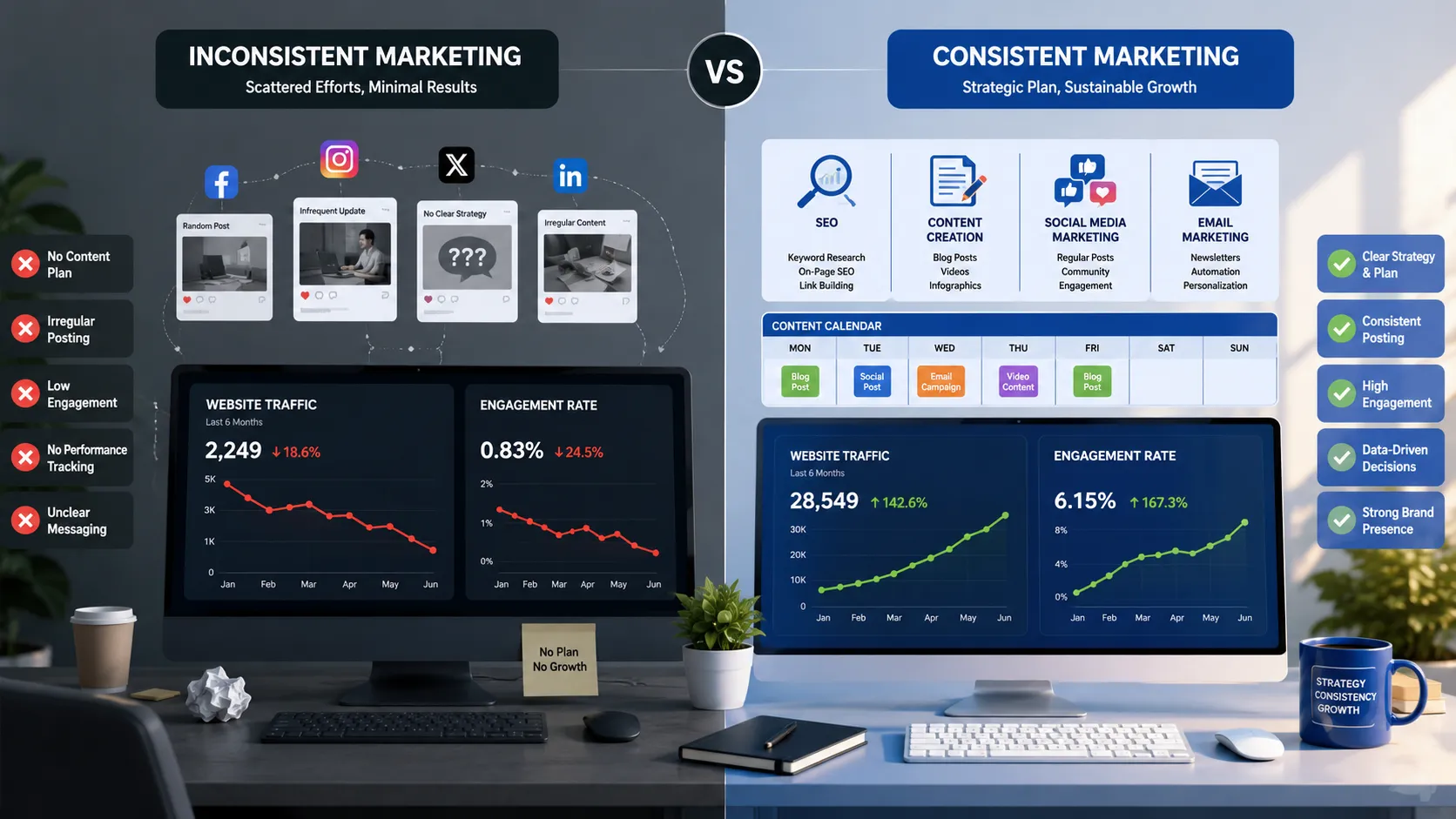 Why Consistency Matters in Digital Marketing Campaigns