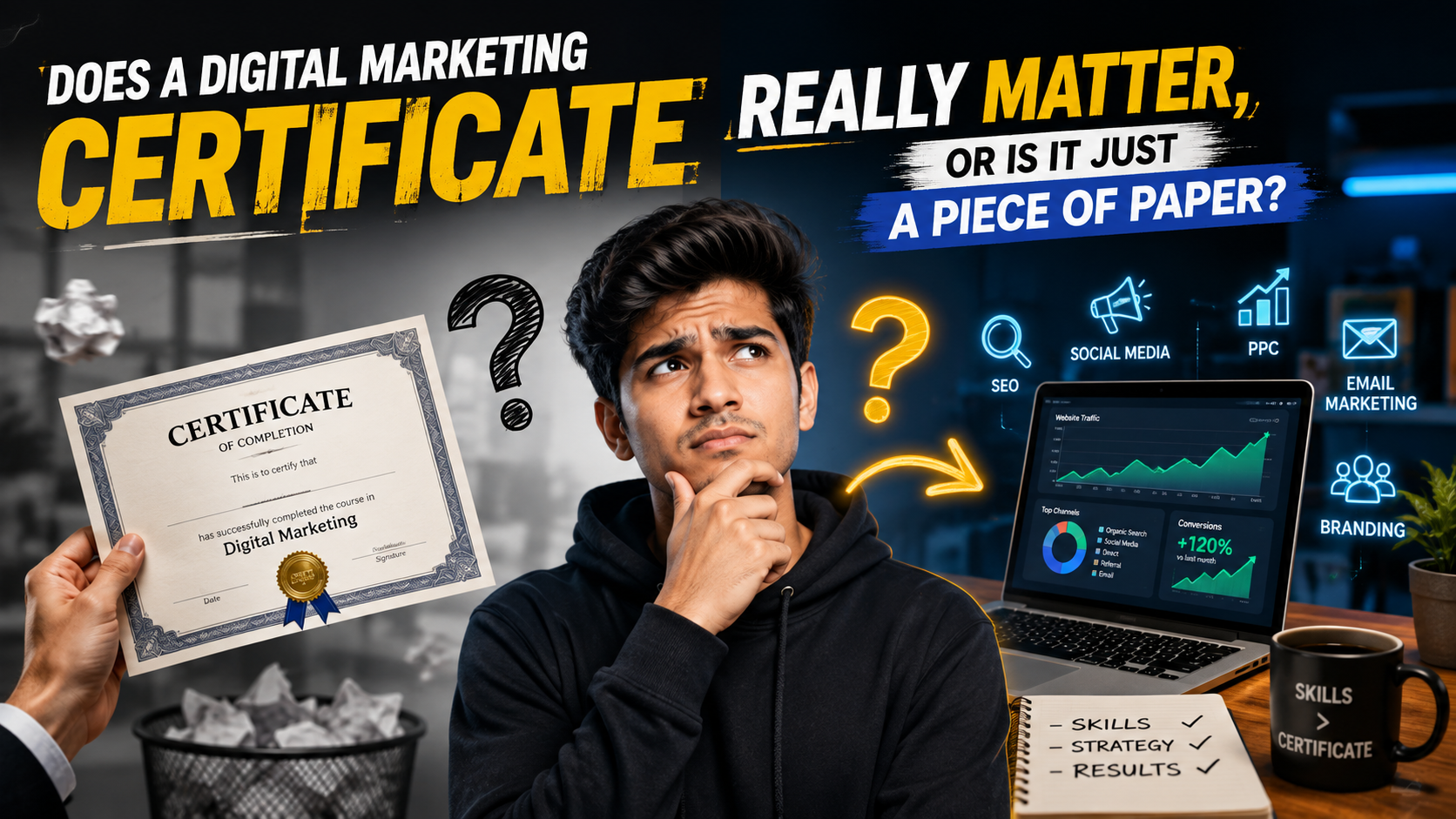 Does a Digital Marketing Certificate Really Matter, or Is It Just a Piece of Paper?