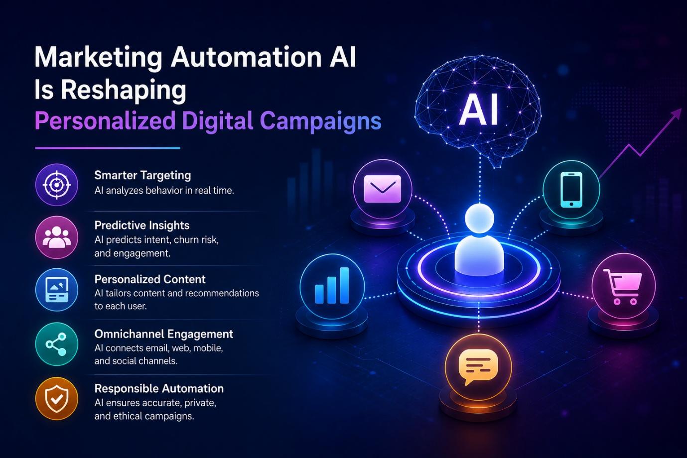 Marketing automation AI transforming personalized digital campaigns