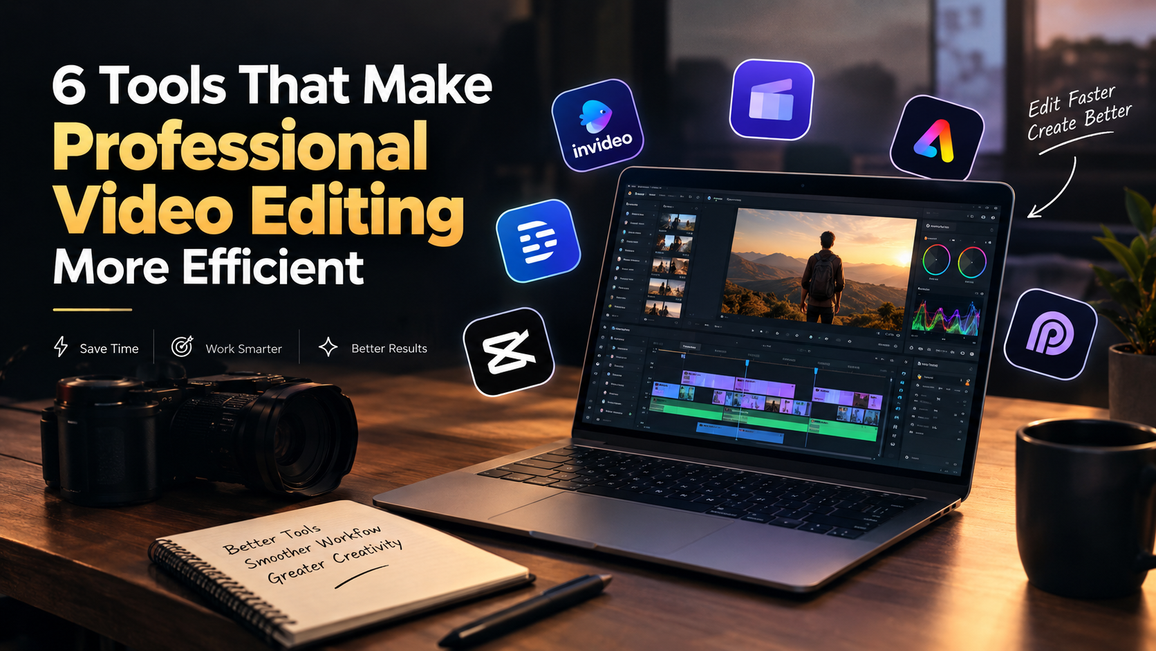 6 Tools That Make Professional Video Editing More Efficient