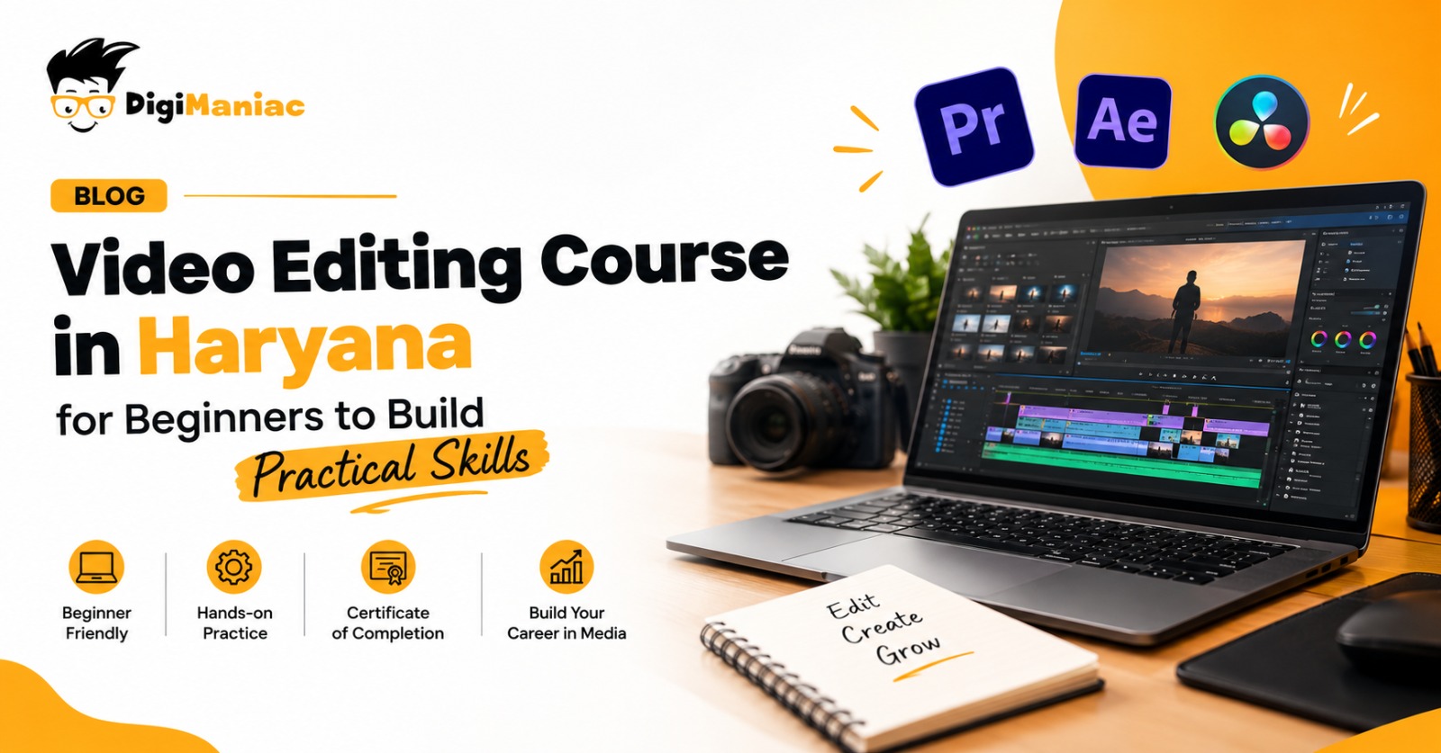Video Editing Course in Haryana for Beginners to Build Practical Skills