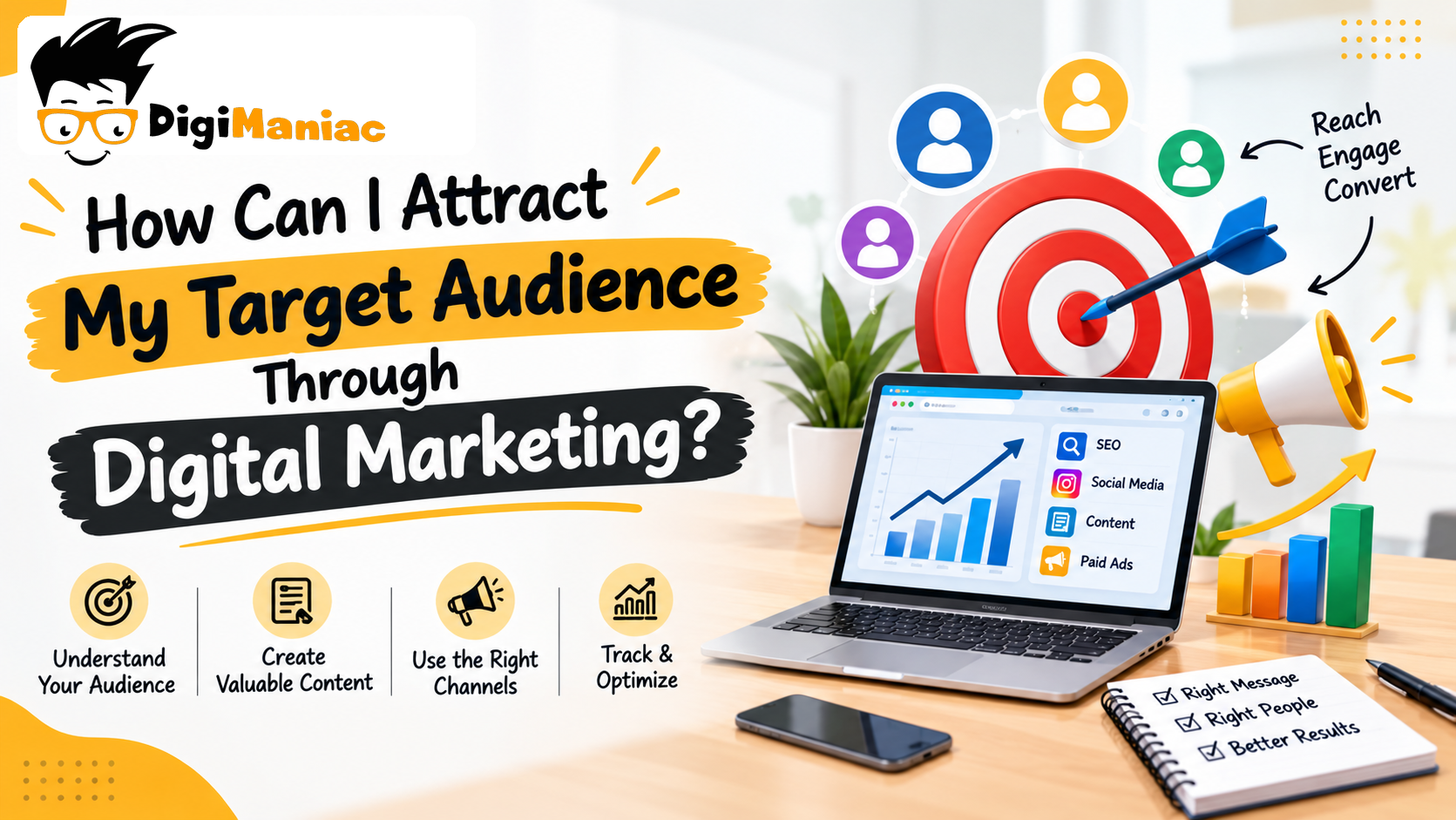 How Can I Attract My Target Audience Through Digital Marketing?
